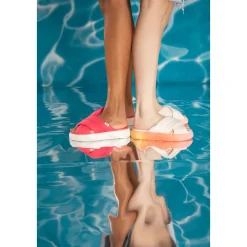 Toms Ombre Repreve Jersey Mallow Crossover Sandal
