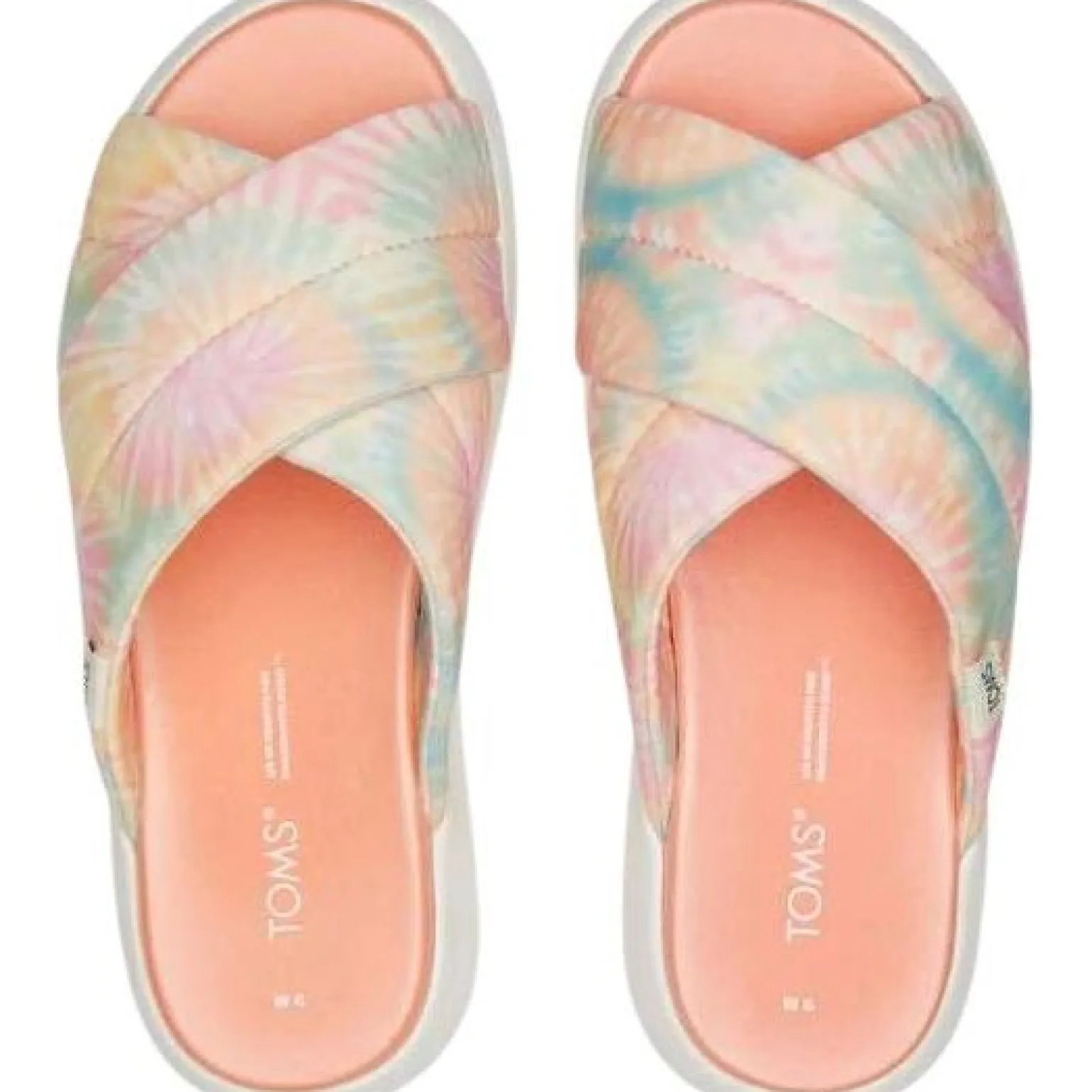 Toms Tiedye Repreve Jersey Mallow Crossover Sandal