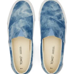 Toms Washed Denim Women Alpargata Fenix Slip On