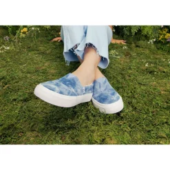 Toms Washed Denim Women Alpargata Fenix Slip On